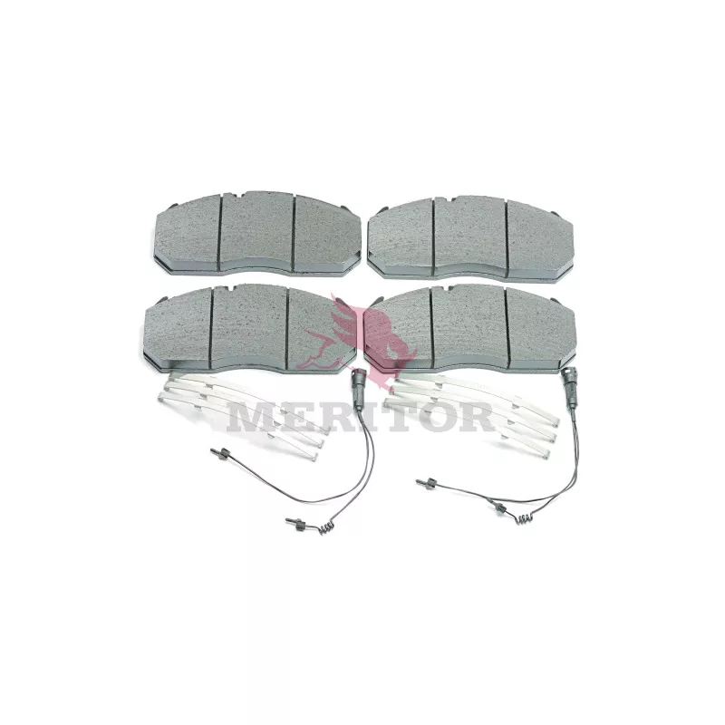 Jeu de 4 plaquettes de frein avant MERITOR MDP5033