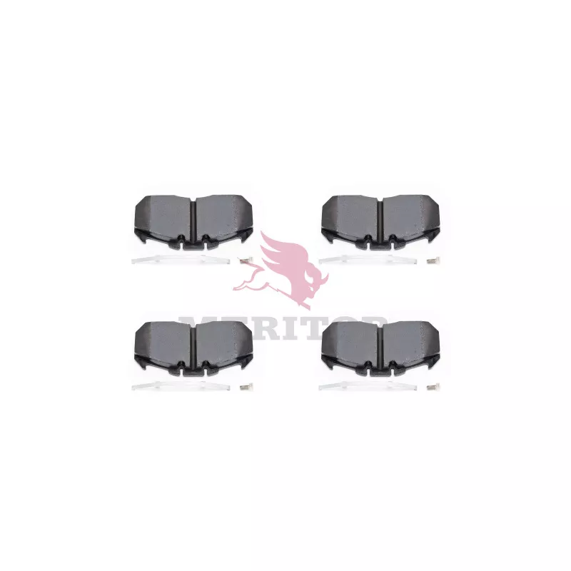 Jeu de 4 plaquettes de frein avant MERITOR MDP5073