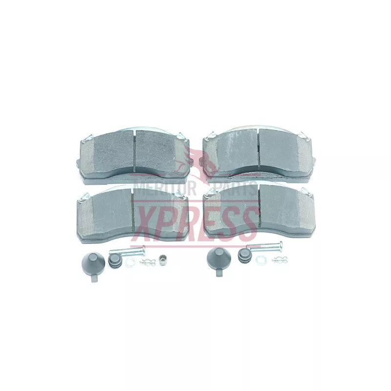 Jeu de 4 plaquettes de frein avant MERITOR MDP3148K