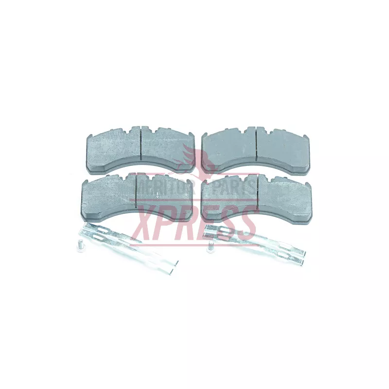 Jeu de 4 plaquettes de frein avant MERITOR MDP3169K