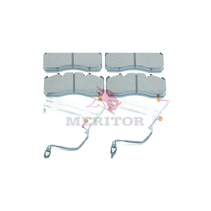 Jeu de 4 plaquettes de frein MERITOR MDP5102