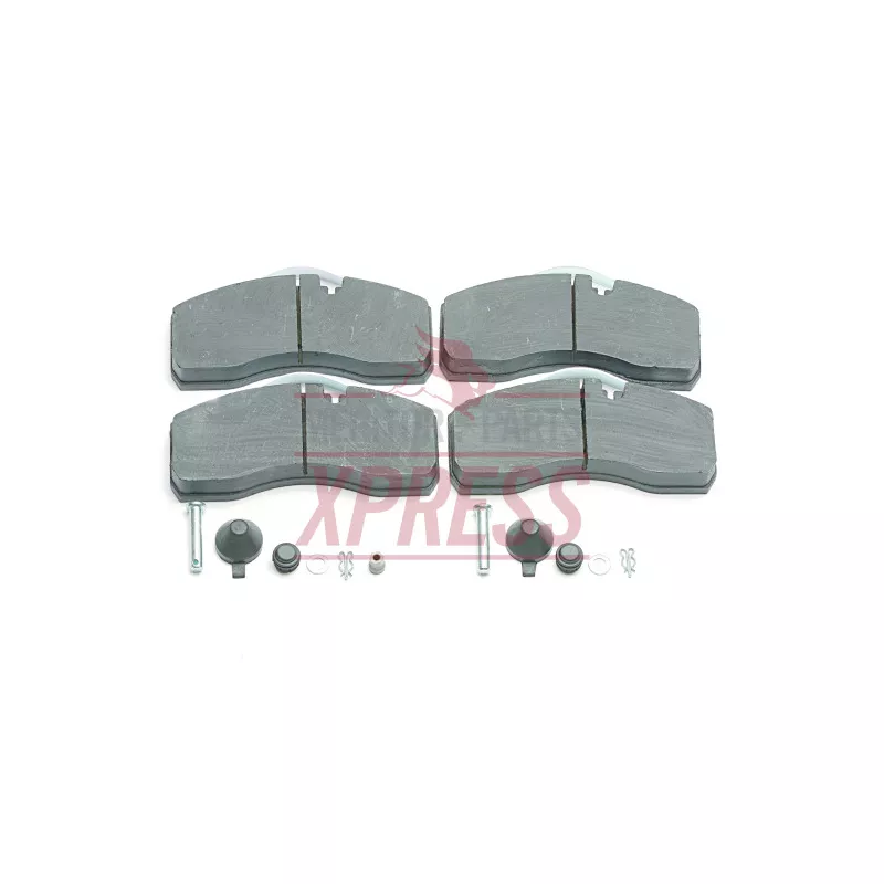 Jeu de 4 plaquettes de frein avant MERITOR MDP3095K