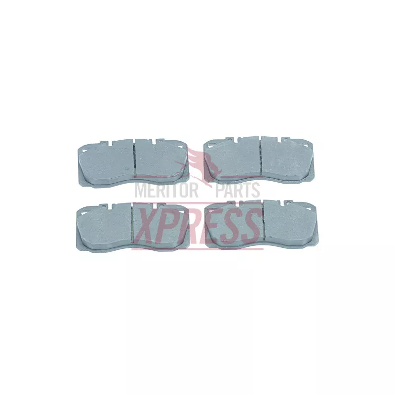 Jeu de 4 plaquettes de frein avant MERITOR MDP3122