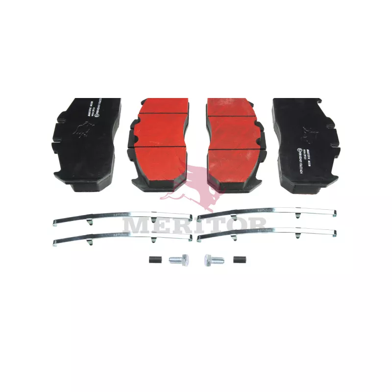 Jeu de 4 plaquettes de frein avant MERITOR MAX131K