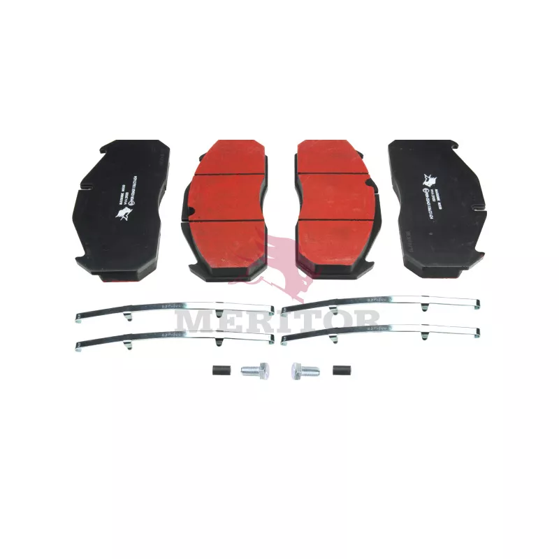 Jeu de 4 plaquettes de frein avant MERITOR MAX030K