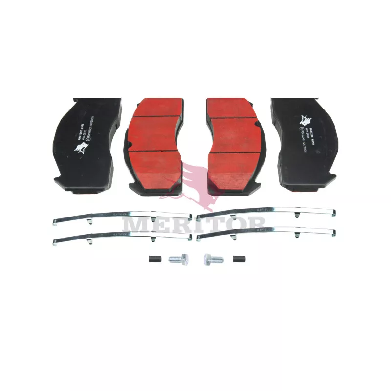 Jeu de 4 plaquettes de frein avant MERITOR MAX125K