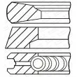 Jeu de segments de pistons GOETZE ENGINE 08-428900-00 - Visuel 1