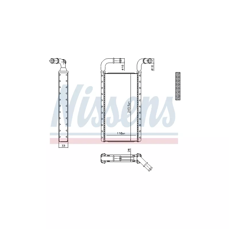 Système de chauffage NISSENS 707241