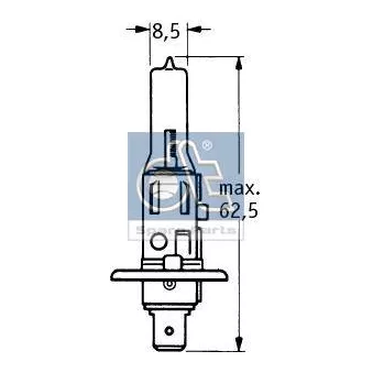 Ampoule, projecteur longue portée DT 9.78109