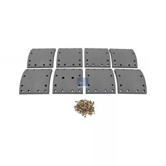 Kit de garnitures de frein, frein à tambour DT 7.92428