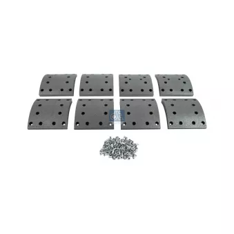 Kit de garnitures de frein, frein à tambour DT 7.92425
