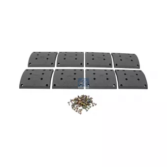 Kit de garnitures de frein, frein à tambour DT 4.91137