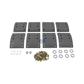 Kit de garnitures de frein, frein à tambour DT 4.91458