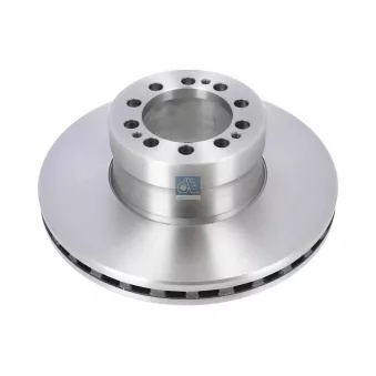 Jeu de 2 disques de frein avant DT