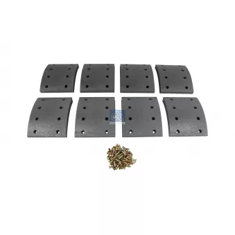 Kit de garnitures de frein, frein à tambour DT 5.92140