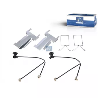 Contact d'avertissement, usure des plaquettes de frein DT