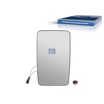 Verre de rétroviseur, rétroviseur extérieur DT 7.73403