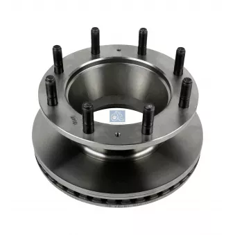 Jeu de 2 disques de frein avant DT 7.36024