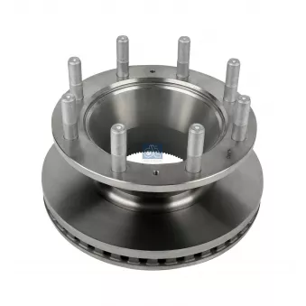 Jeu de 2 disques de frein arrière DT