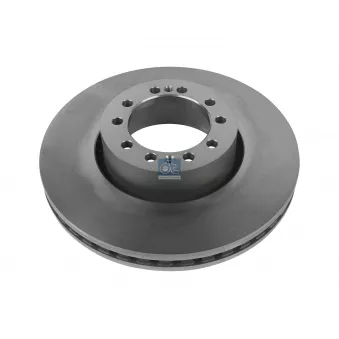 Jeu de 2 disques de frein avant DT