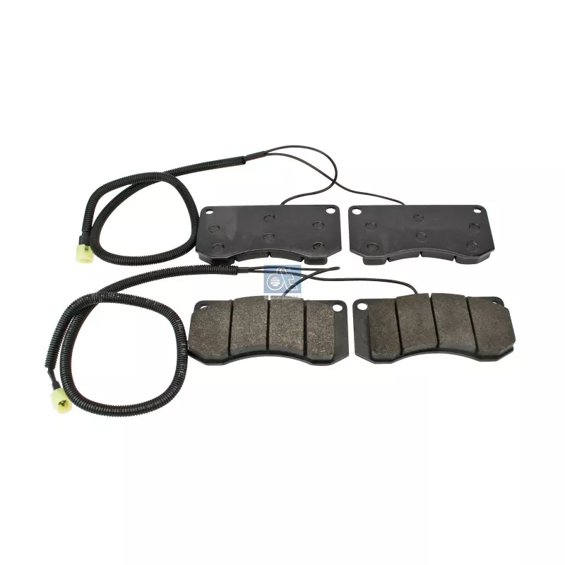 Jeu de 4 plaquettes de frein avant DT 6.95111