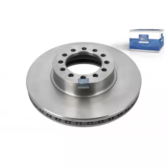 Jeu de 2 disques de frein avant DT 7.00073