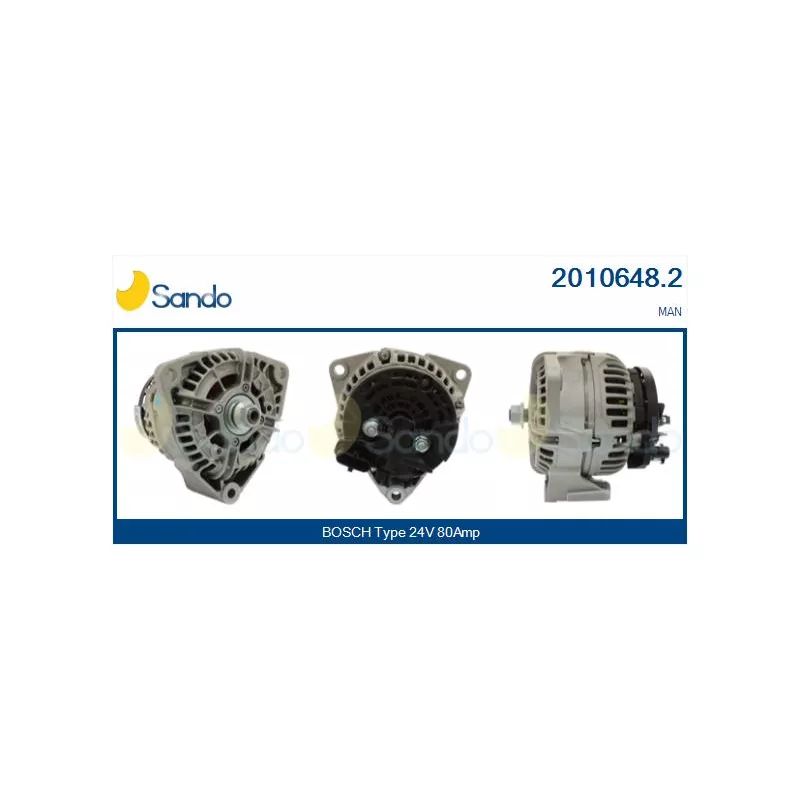 Alternateur SANDO 2010648.2