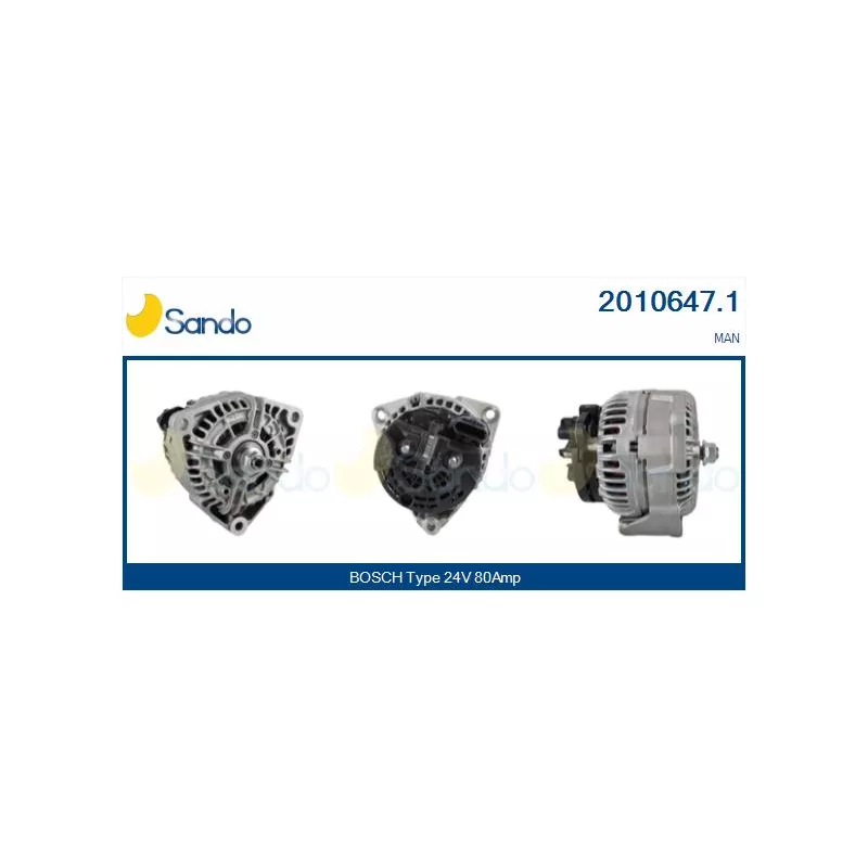 Alternateur SANDO 2010647.1