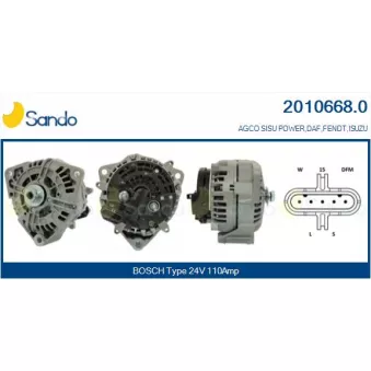 Alternateur SANDO