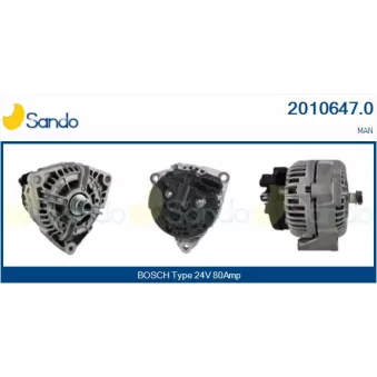 Alternateur SANDO