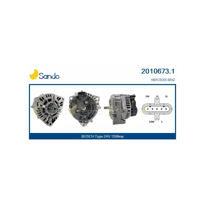 Alternateur SANDO 2010673.1