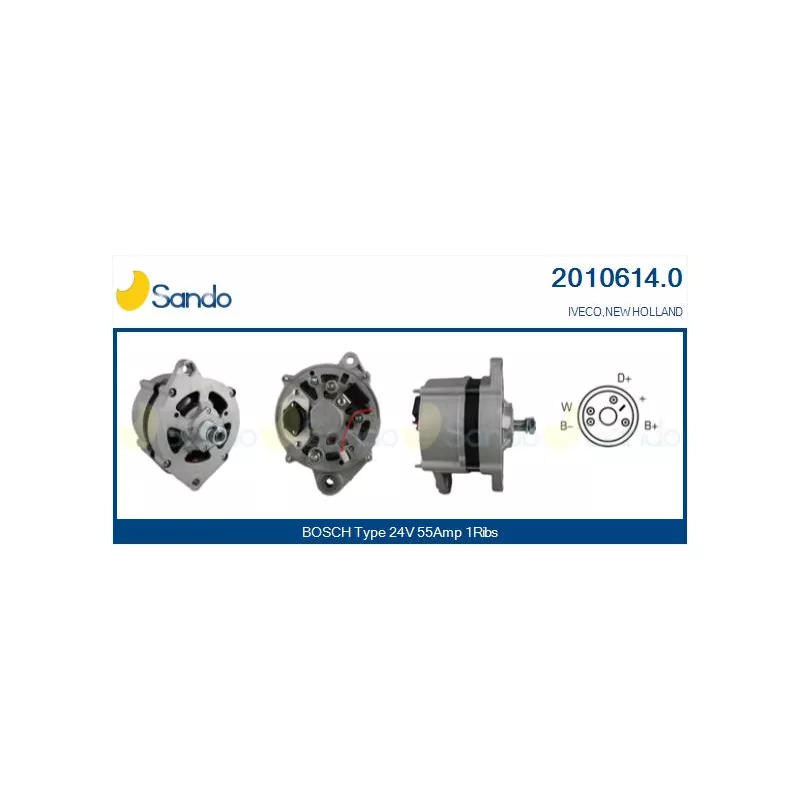 Alternateur SANDO 2010614.0
