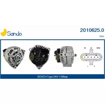 Alternateur SANDO