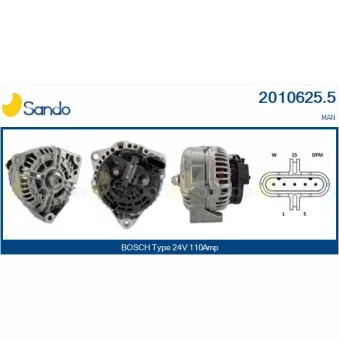 Alternateur SANDO