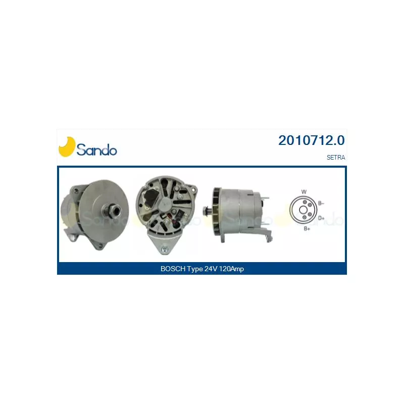 Alternateur SANDO 2010712.0