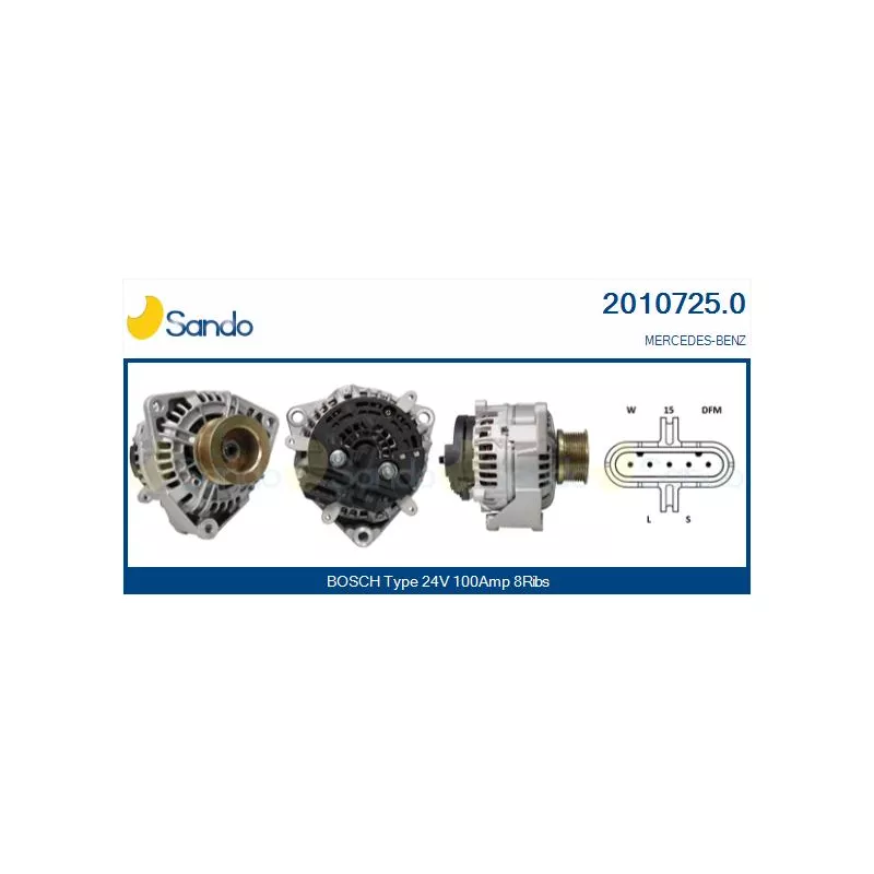 Alternateur SANDO 2010725.0