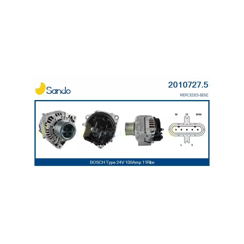 Alternateur SANDO 2010727.5