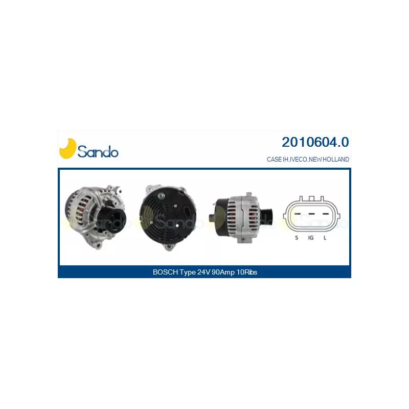 Alternateur SANDO 2010604.0