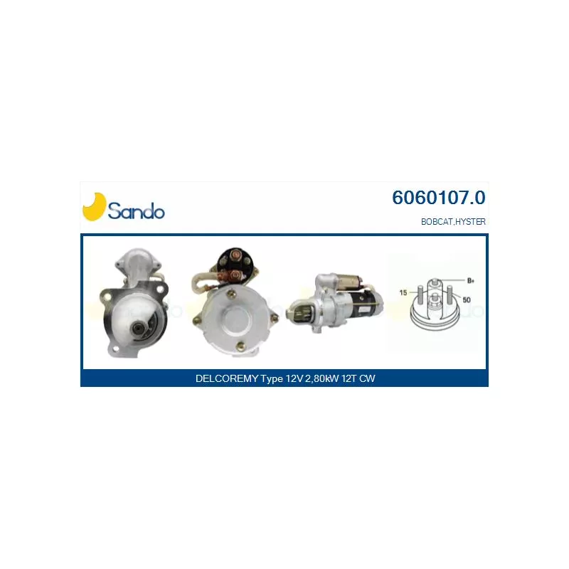 Démarreur SANDO 6060107.0