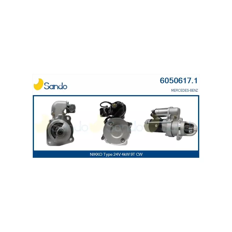 Démarreur SANDO 6050617.1