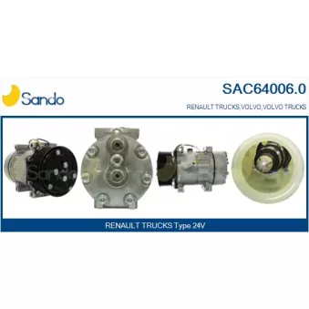 Compresseur, climatisation SANDO