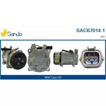 Compresseur, climatisation SANDO