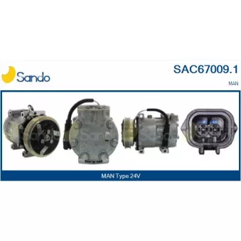 Compresseur, climatisation SANDO