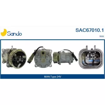 Compresseur, climatisation SANDO