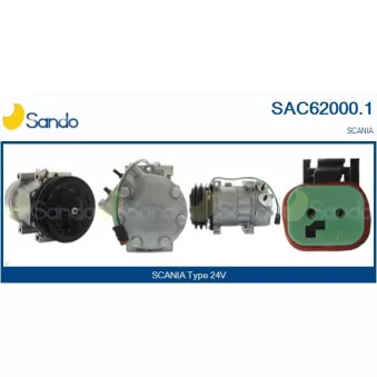 Compresseur, climatisation SANDO