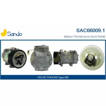 Compresseur, climatisation SANDO