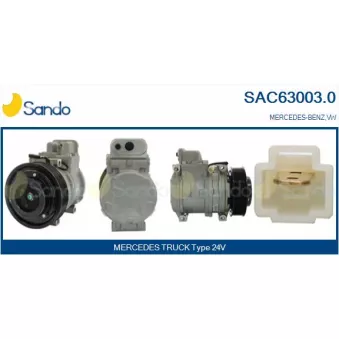 Compresseur, climatisation SANDO