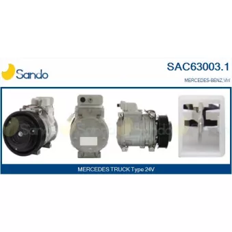 Compresseur, climatisation SANDO