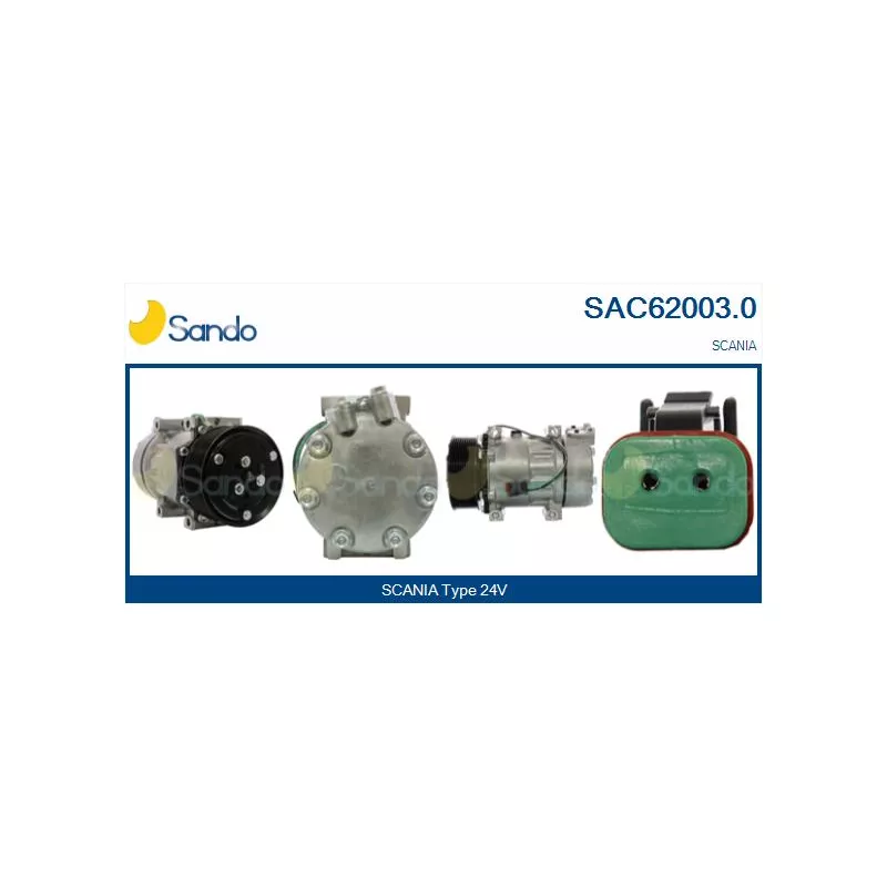 Compresseur, climatisation SANDO SAC62003.0