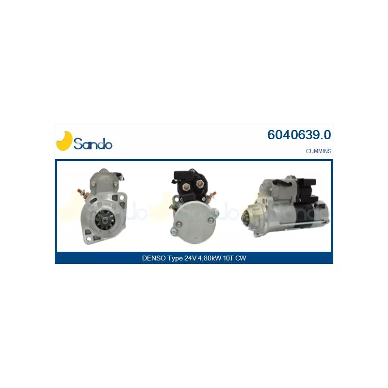Démarreur SANDO 6040639.0